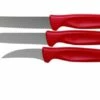Wüsthof Create Collection Three-piece Peeling Knife Set, Red 2 Wüsthof Create Collection Three-piece Peeling Knife Set, Red -KNIVESANDTOOLS Sales WU1145370101 01 wusthof create collection
