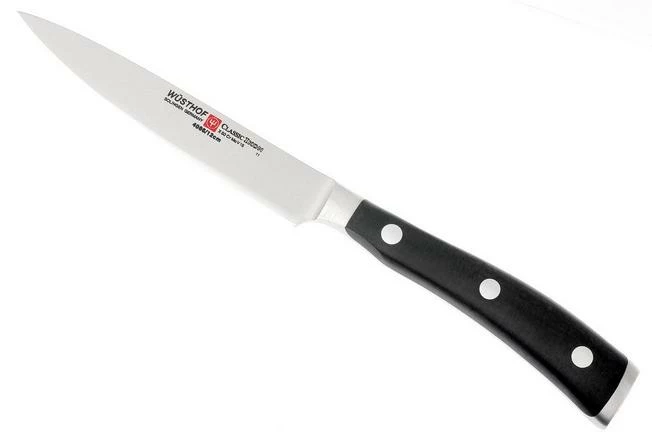 Wüsthof Classic IKON Utility Knife 12 Cm (4.5") 3 Wüsthof Classic IKON Utility Knife 12 Cm (4.5")