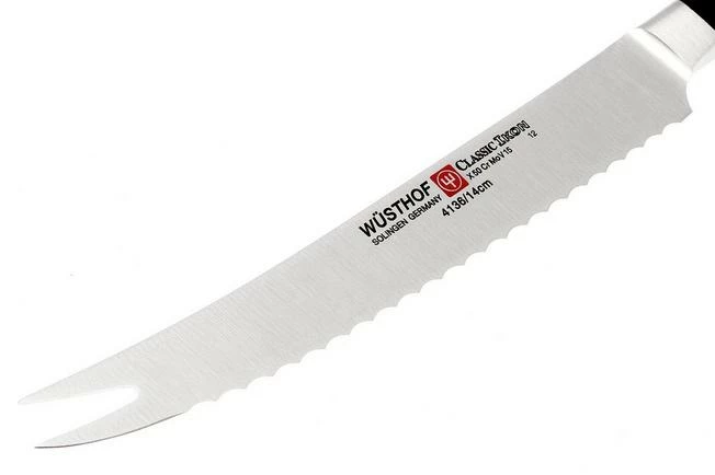 Wüsthof Classic IKON Tomato Knife 14 Cm (5") 4 Wüsthof Classic IKON Tomato Knife 14 Cm (5") - Image 2