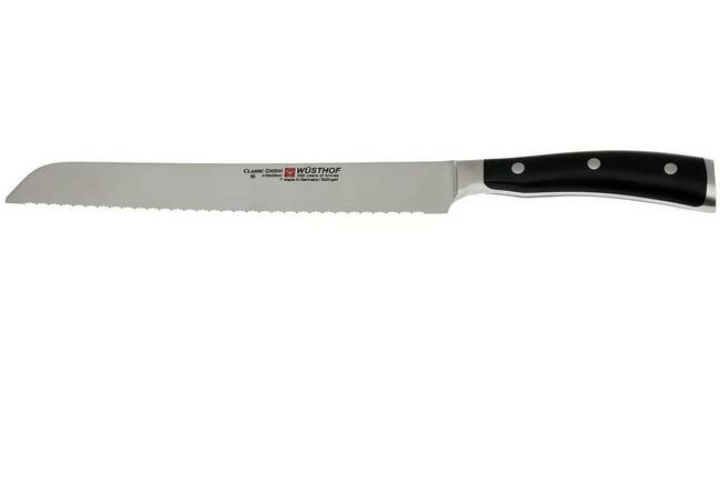 Wüsthof Classic Ikon Bread Knife 23 Cm 3 Wüsthof Classic Ikon Bread Knife 23 Cm