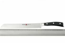 Wüsthof Classic IKON Bread Knife 23 Cm (9") -KNIVESANDTOOLS Sales WU4166 23 04 wusthof classic ikon black wu4166 23 d4