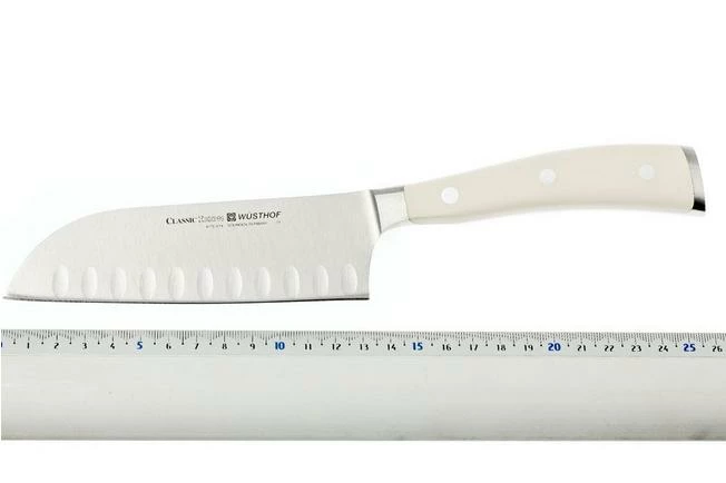 Wüsthof IKON White Santoku Knife 14 Cm (5") 7 Wüsthof IKON White Santoku Knife 14 Cm (5") - Image 5