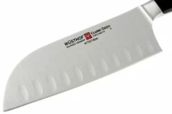 Wüsthof Classic IKON Santoku Knife 14 Cm (5") -KNIVESANDTOOLS Sales WU4172 02 wusthof classic ikon 4172 santoku kuiltjes d2