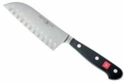 Wüsthof Classic Granton Santoku Knife 14 Cm, 4182 -KNIVESANDTOOLS Sales WU4182 01 wusthof 4182 14 classic santoku kuiltjes d1