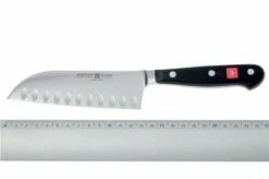 Wüsthof Classic Granton Santoku Knife 14 Cm, 4182 -KNIVESANDTOOLS Sales WU4182 04 wusthof 4182 14 classic santoku kuiltjes d4