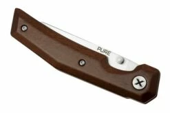 WOOX Pure BUKNF05001 Walnut, Pocket Knife -KNIVESANDTOOLS Sales WXBU KNF050 01 06 woox