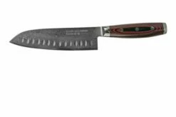 Yaxell Super Gou 37118 Santoku With Dimples 161-layer Damascus Steel, 16.5 Cm