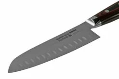 Yaxell Super Gou 37118 Santoku With Dimples 161-layer Damascus Steel, 16.5 Cm -KNIVESANDTOOLS Sales YL37118 03 yaxell
