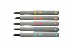 Yoshiharu MRG-5 Maruichi Japanese Wood Carving Knives, Set Of 5