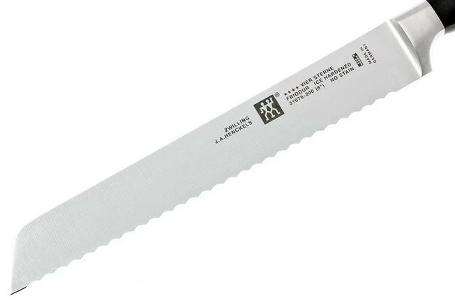 Zwilling J.A. Henckels Four Star Bread Knife 8" 4 Zwilling J.A. Henckels Four Star Bread Knife 8" - Image 2