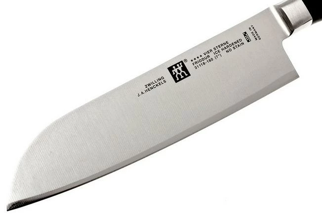 Zwilling J.A. Henckels Four Star Santoku Knife 7" 4 Zwilling J.A. Henckels Four Star Santoku Knife 7" - Image 2